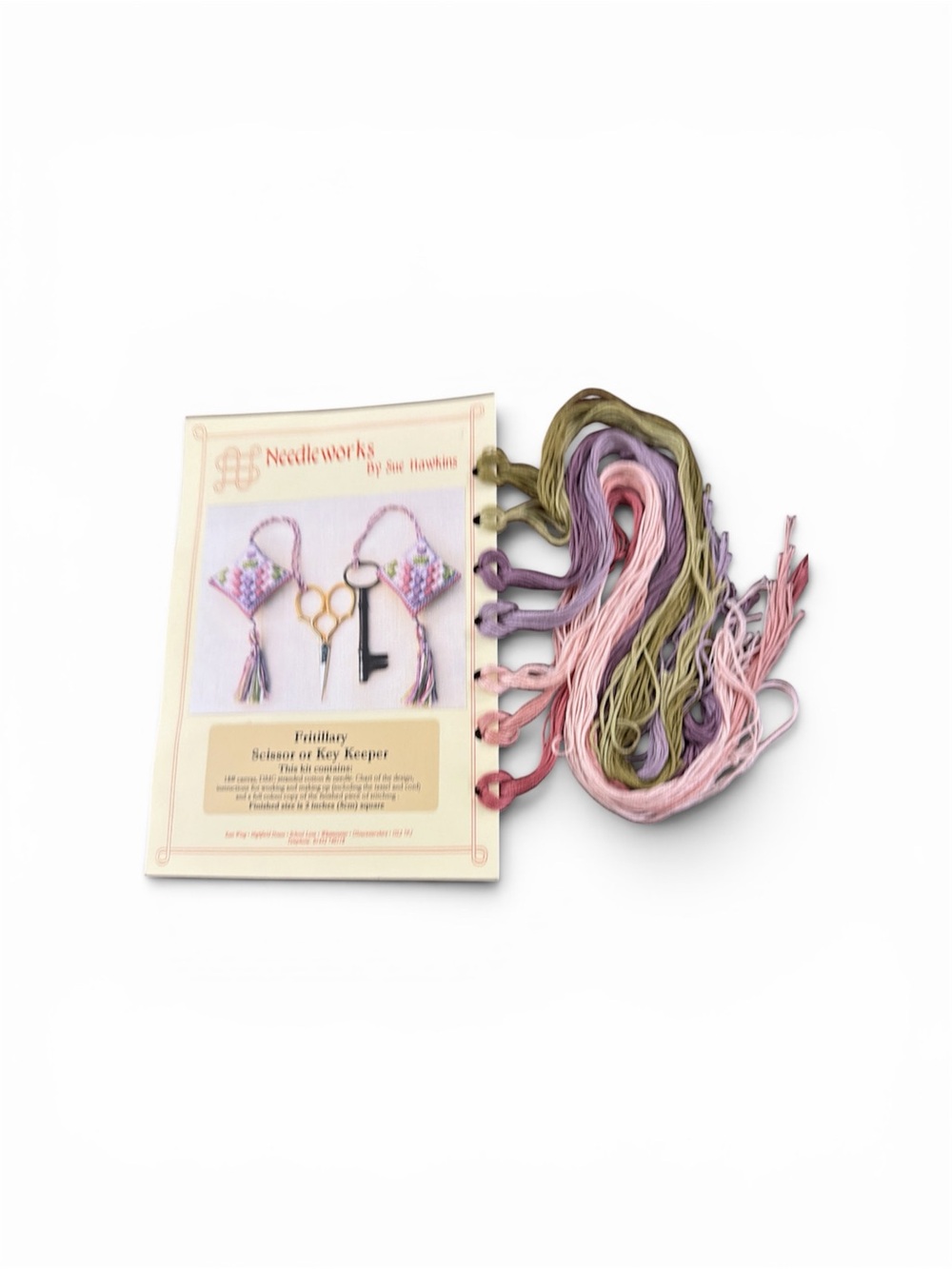 Fritillary scissor or Key Keeper kit by Sue Hawkins